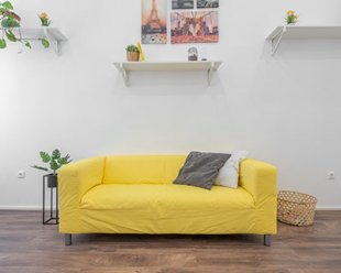Мебель в желтых тонах – вызов стандартным решениям в Арамиле - aramil.magazinmebel.ru | фото