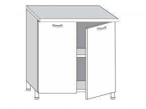 2.80.2 Шкаф-стол на 800мм с 2-мя дверцами в Арамиле - aramil.magazinmebel.ru | фото