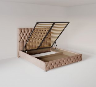 Кровать Версаль 2.0 м с подъемным механизмом в Арамиле - aramil.magazinmebel.ru | фото - изображение 2