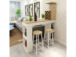 Барный стол №11 Белый-Сонома в Арамиле - aramil.magazinmebel.ru | фото