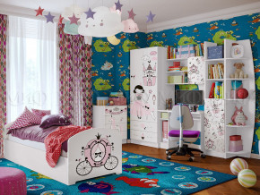 Детская комната Юниор-2 Принцесса в Арамиле - aramil.magazinmebel.ru | фото