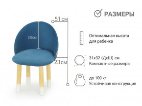 Детский мягкий стул Stumpa морской в Арамиле - aramil.magazinmebel.ru | фото - изображение 2