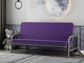 Диван-кровать Мадлен 4 Серый-Фиолетовый в Арамиле - aramil.magazinmebel.ru | фото - изображение 1