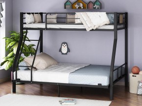 Двухъярусная кровать Гранада-1 140 черный в Арамиле - aramil.magazinmebel.ru | фото