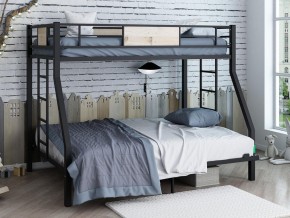 Двухъярусная кровать Гранада 140 черный в Арамиле - aramil.magazinmebel.ru | фото