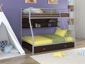 Двухъярусная кровать Гранада 2 ПЯ Серая в Арамиле - aramil.magazinmebel.ru | фото