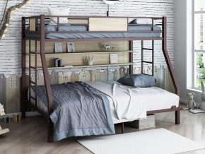 Двухъярусная кровать Гранада П 140 коричневый в Арамиле - aramil.magazinmebel.ru | фото