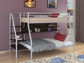 Двухъярусная кровать Толедо 1 П Серый-Венге в Арамиле - aramil.magazinmebel.ru | фото - изображение 1