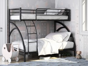 Двухъярусная кровать Виньола 2 Черная в Арамиле - aramil.magazinmebel.ru | фото