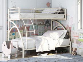 Двухъярусная кровать Виньола 2 слоновая кость в Арамиле - aramil.magazinmebel.ru | фото - изображение 1