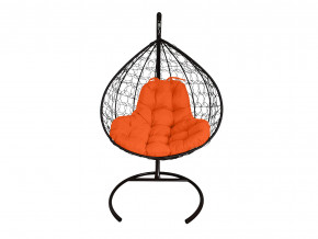Кокон XL с ротангом оранжевая подушка в Арамиле - aramil.magazinmebel.ru | фото - изображение 1