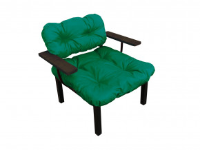 Кресло Дачное зелёная подушка в Арамиле - aramil.magazinmebel.ru | фото - изображение 1