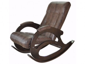Кресло-качалка К 5/1 коричневый крокодил в Арамиле - aramil.magazinmebel.ru | фото