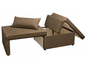 Кресло-кровать Милена рогожка brown в Арамиле - aramil.magazinmebel.ru | фото - изображение 3