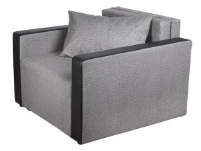Кресло-кровать Милена с подлокотниками велюр серый в Арамиле - aramil.magazinmebel.ru | фото