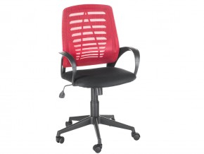 Кресло оператора Ирис стандарт черный/красный в Арамиле - aramil.magazinmebel.ru | фото - изображение 1
