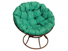 Кресло Папасан без ротанга зелёная подушка в Арамиле - aramil.magazinmebel.ru | фото