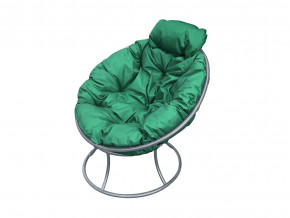 Кресло Папасан мини без ротанга зелёная подушка в Арамиле - aramil.magazinmebel.ru | фото - изображение 1