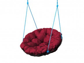 Кресло Папасан подвесное бордовая подушка в Арамиле - aramil.magazinmebel.ru | фото - изображение 1