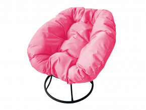 Кресло Пончик без ротанга розовая подушка в Арамиле - aramil.magazinmebel.ru | фото - изображение 1