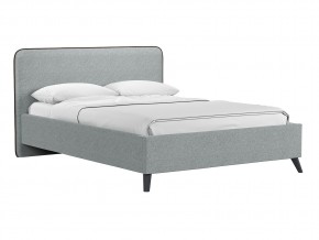 Кровать 140 Миа Купер 18 серый в Арамиле - aramil.magazinmebel.ru | фото - изображение 1