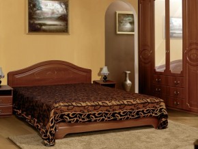 Кровать 1400 Ивушка 5 темная в Арамиле - aramil.magazinmebel.ru | фото