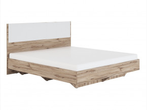 Кровать 1600 Николь Белый экокожа мод.1.4 в Арамиле - aramil.magazinmebel.ru | фото - изображение 1