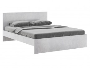 Кровать 1600 Осло модуль М14 с настилом Лайт цемент светлый в Арамиле - aramil.magazinmebel.ru | фото