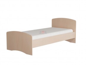 Кровать-4 одинарная 800*1900 млечный дуб в Арамиле - aramil.magazinmebel.ru | фото - изображение 1