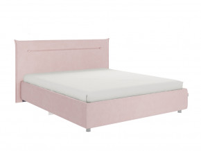Кровать Альба 1600 велюр нежно-розовый в Арамиле - aramil.magazinmebel.ru | фото