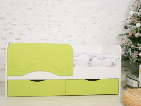 Кровать Бабочка белый/салатовый софт в Арамиле - aramil.magazinmebel.ru | фото - изображение 1