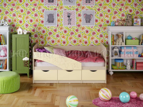 Кровать Бабочки 1600 Ваниль в Арамиле - aramil.magazinmebel.ru | фото - изображение 1
