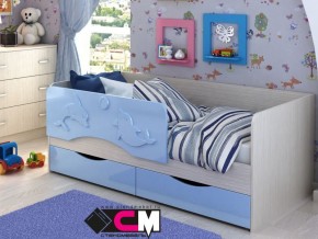 Кровать детская Алиса КР 812 голубая 1600 в Арамиле - aramil.magazinmebel.ru | фото - изображение 1