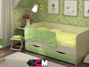Кровать детская Алиса КР 812 зеленая 1600 в Арамиле - aramil.magazinmebel.ru | фото
