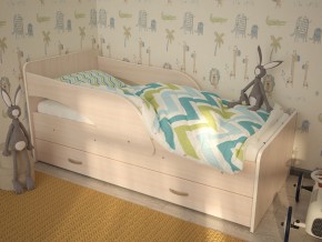 Кровать детская Максимка млечный дуб в Арамиле - aramil.magazinmebel.ru | фото