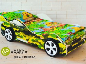Кровать детская машина Хаки в Арамиле - aramil.magazinmebel.ru | фото - изображение 2