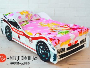Кровать детская машина Медпомощь в Арамиле - aramil.magazinmebel.ru | фото