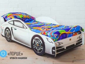 Кровать детская машинка Порше в Арамиле - aramil.magazinmebel.ru | фото