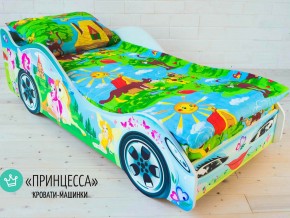 Кровать детская машинка Принцесса в Арамиле - aramil.magazinmebel.ru | фото - изображение 1