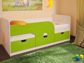 Кровать детская Минима лайм в Арамиле - aramil.magazinmebel.ru | фото