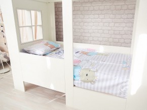Кровать детская Теремок без ящика белая в Арамиле - aramil.magazinmebel.ru | фото - изображение 2
