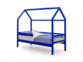 Кровать-домик Svogen с бортиком синий в Арамиле - aramil.magazinmebel.ru | фото