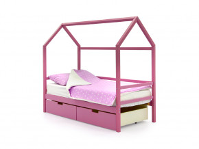 Кровать-домик Svogen с ящиками лаванда в Арамиле - aramil.magazinmebel.ru | фото - изображение 1