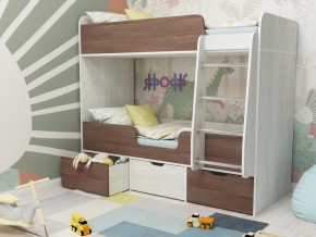 Кровать двухъярусная Малыш двойняшка винтерберг-бодега в Арамиле - aramil.magazinmebel.ru | фото