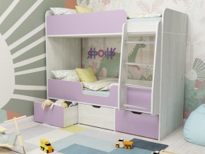 Кровать двухъярусная Малыш двойняшка винтерберг-ирис в Арамиле - aramil.magazinmebel.ru | фото