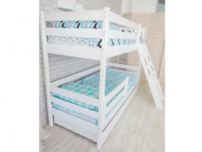Кровать двухъярусная Сонечка с наклонной лестницей и ящиками в Арамиле - aramil.magazinmebel.ru | фото - изображение 3