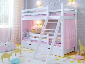 Кровать двухъярусная Сонечка с наклонной лестницей и ящиками в Арамиле - aramil.magazinmebel.ru | фото - изображение 6