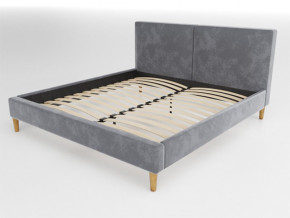 Кровать Линси 1200 серый в Арамиле - aramil.magazinmebel.ru | фото