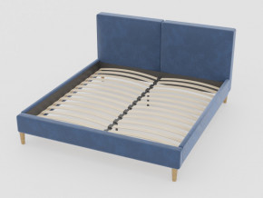 Кровать Линси 1200 синий в Арамиле - aramil.magazinmebel.ru | фото