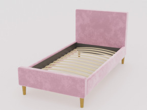 Кровать Линси 900 розовый в Арамиле - aramil.magazinmebel.ru | фото - изображение 1